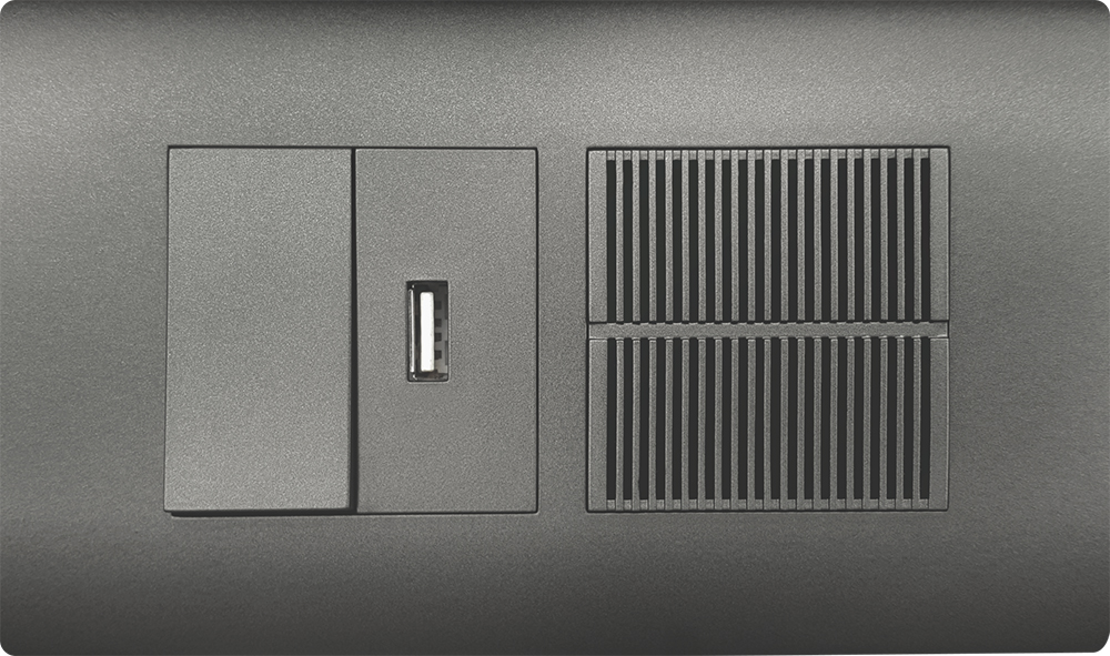 Square Series Modular Switch and sockets